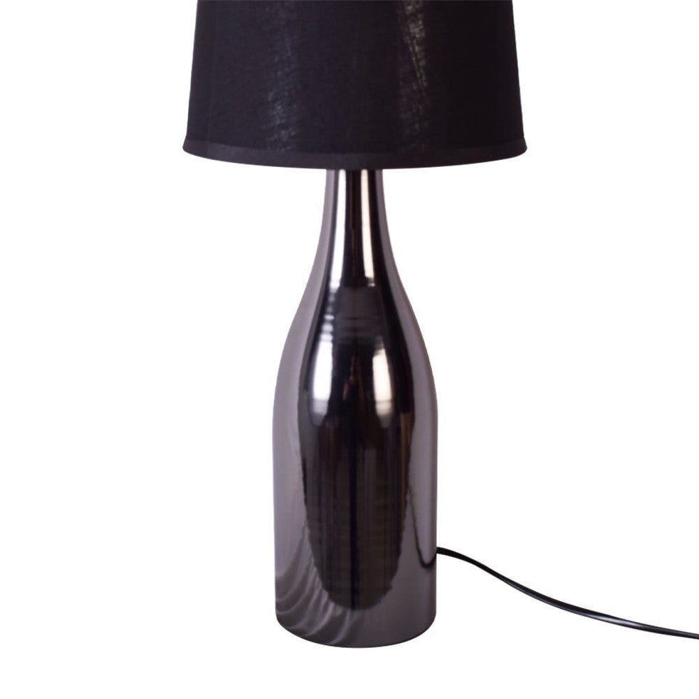 Modern Cylinder Black Table Lamp