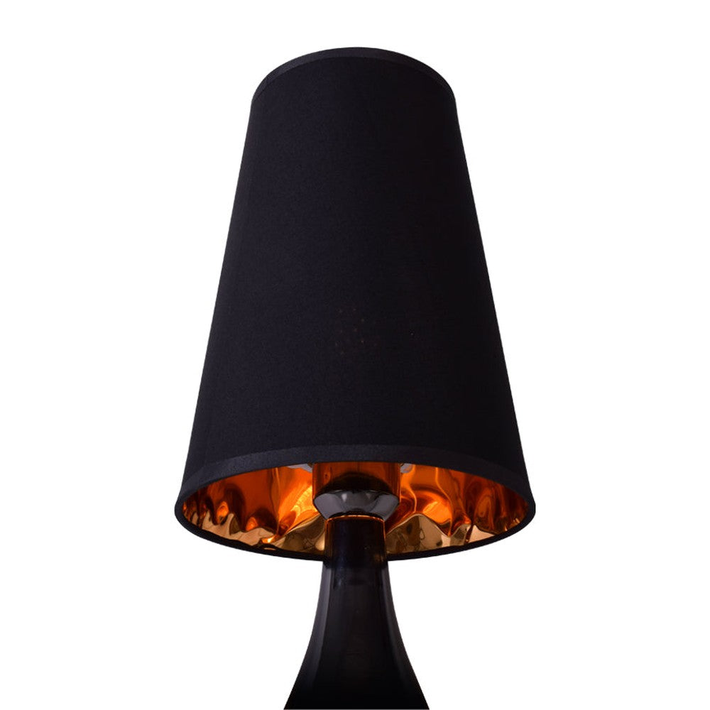 Modern Cylinder Black Table Lamp