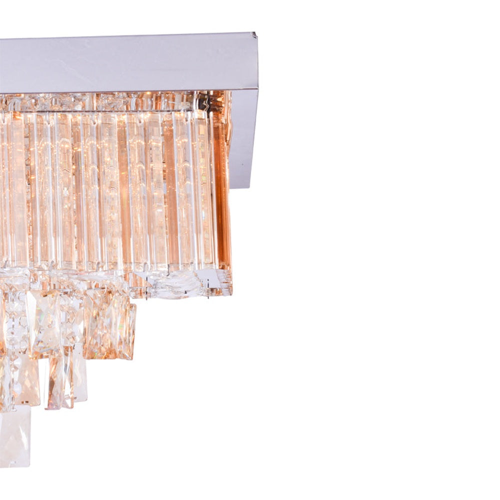 Crystal Drops Ceiling Light
