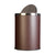 Swing Top Brown Trash Can, 16 Litres-Starry Night