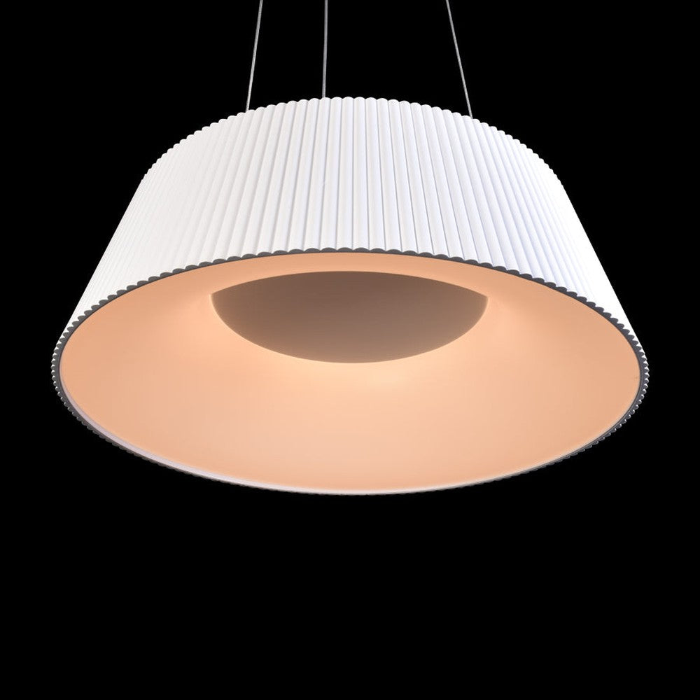 White 3 Colour LED Pendant Light-Starry Night