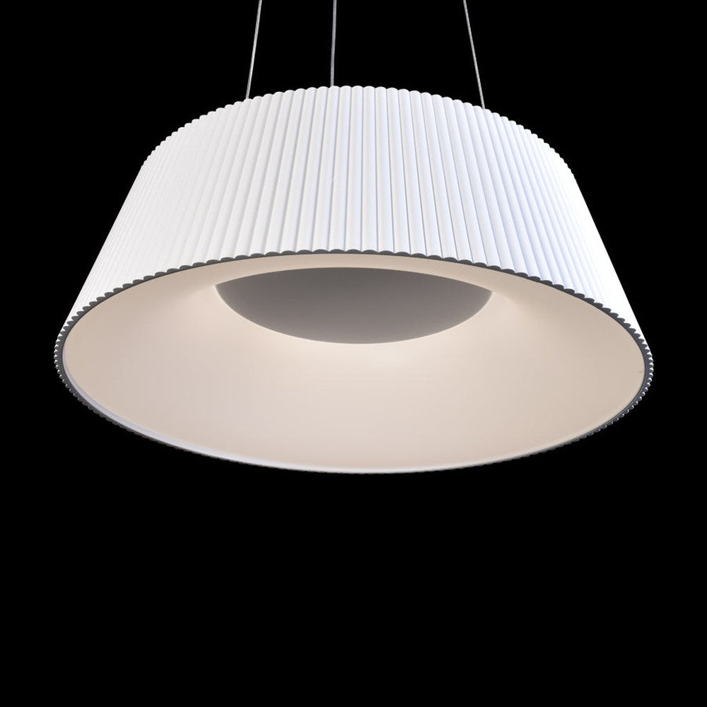 White 3 Colour LED Pendant Light-Starry Night