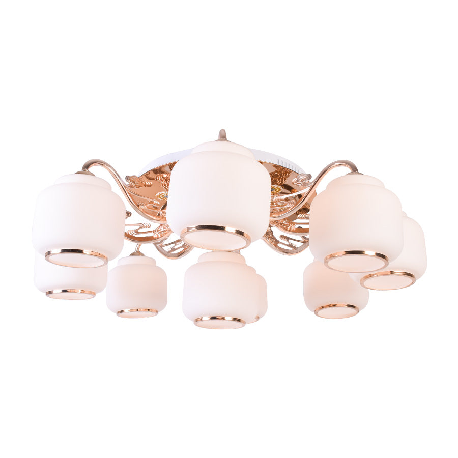 Ceiling Flush Chandelier - 9 Light