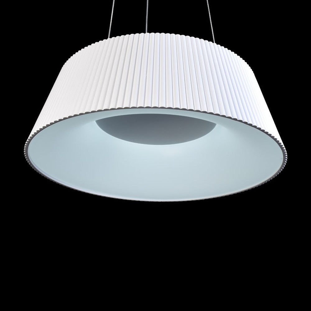 White 3 Colour LED Pendant Light-Starry Night