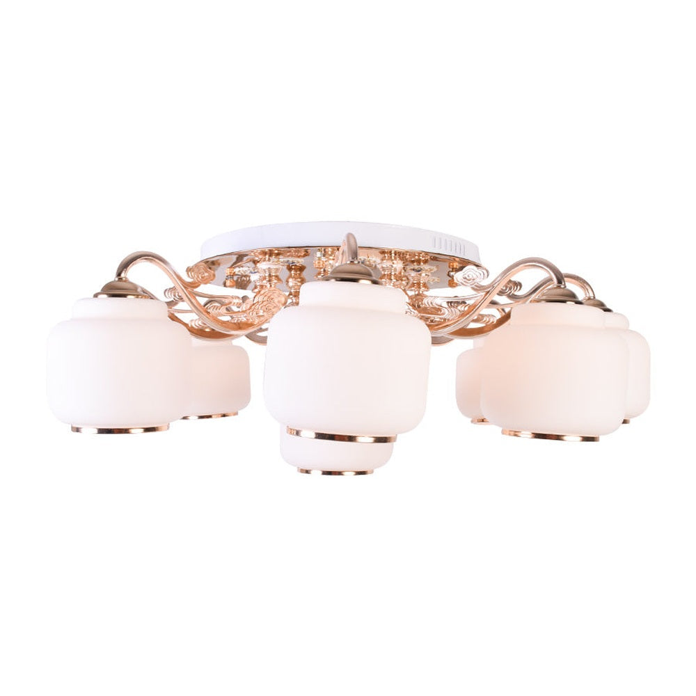Ceiling Flush Chandelier - 9 Light