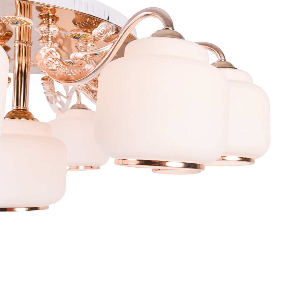 Ceiling Flush Chandelier - 9 Light