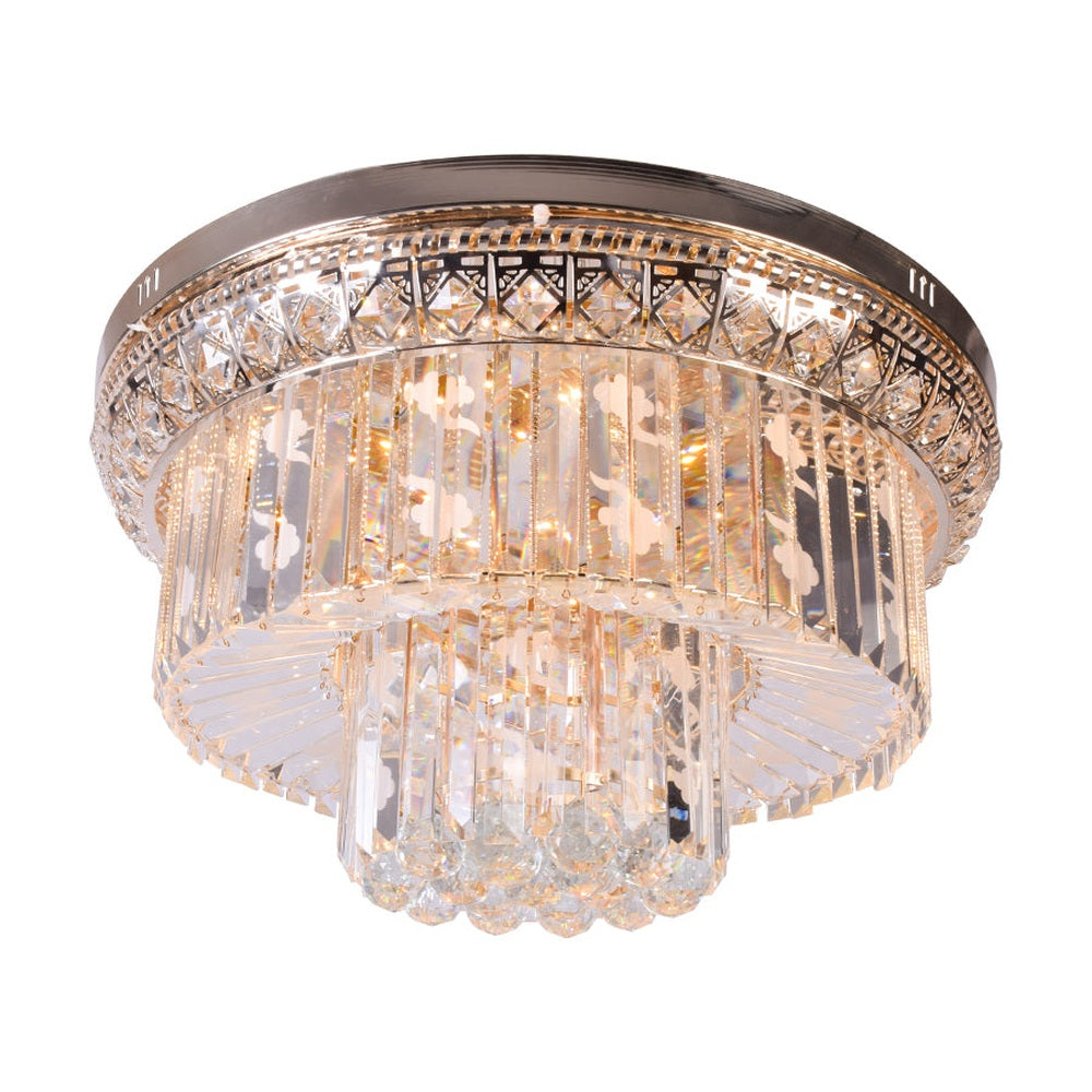 Cascading Crystals Ceiling Light