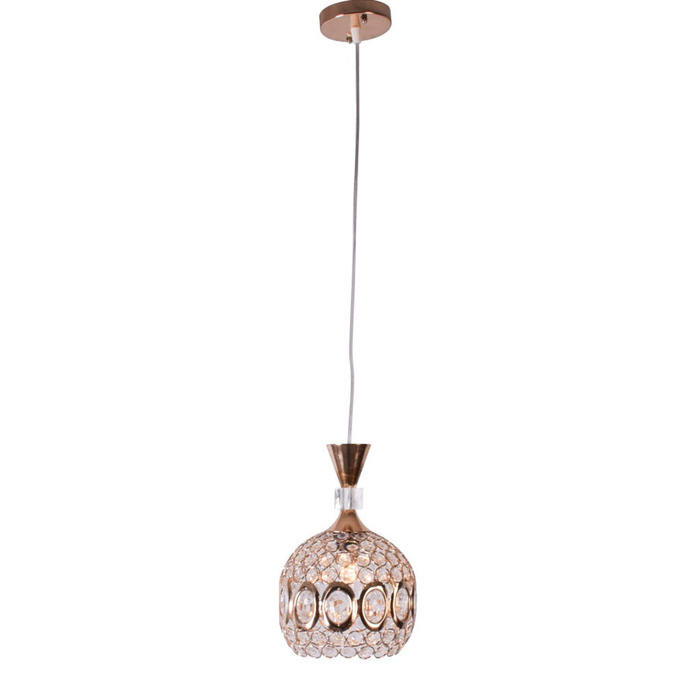 Dangling Crystals Pendant Light