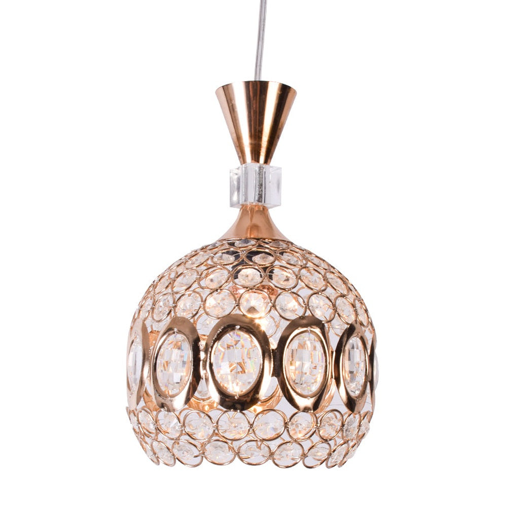 Dangling Crystals Pendant Light