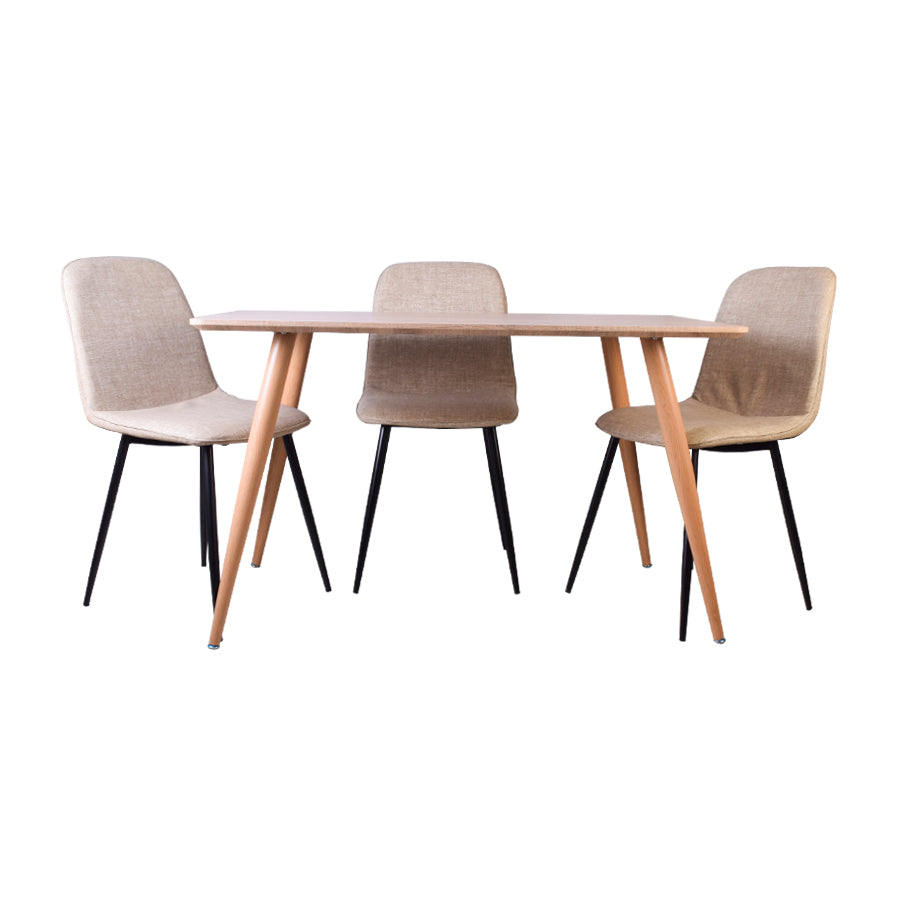Brody Dining Table with 4 Chairs