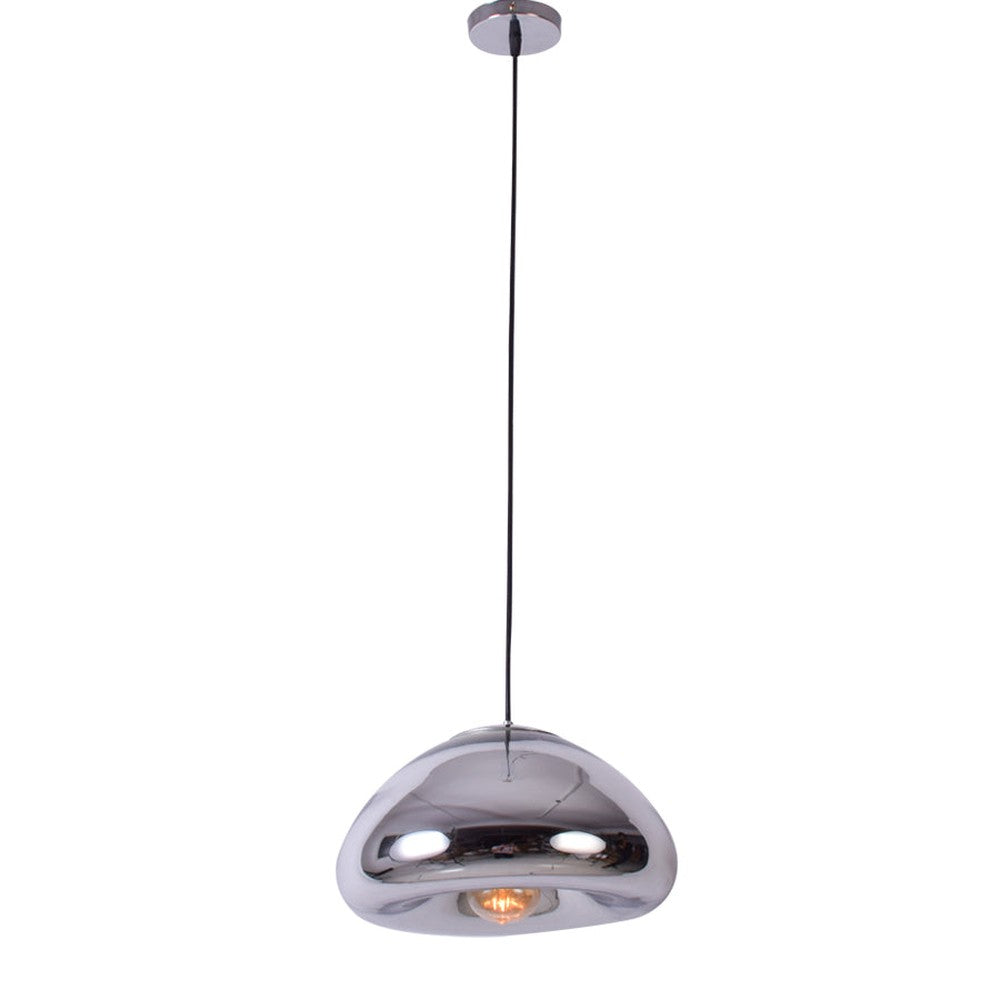 Armstrong Bubble Pendant Light, Chrome