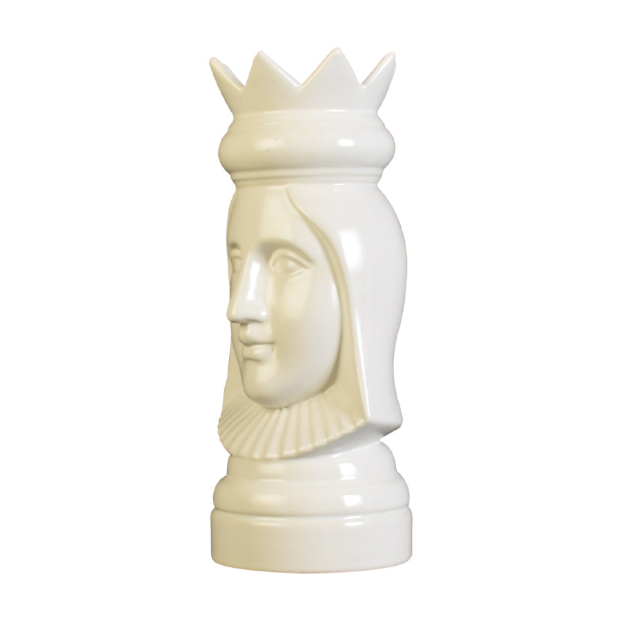 White Ceramic Vase-Starry Night