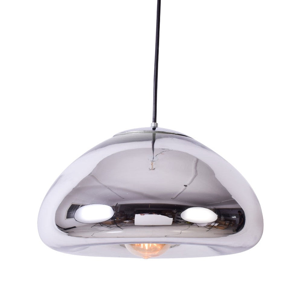 Armstrong Bubble Pendant Light, Chrome