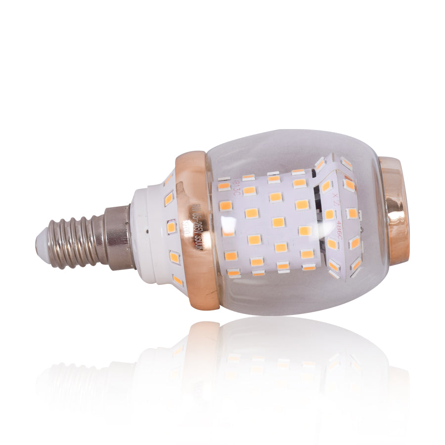 Round LED Bulb 8 Watt Warm White E14