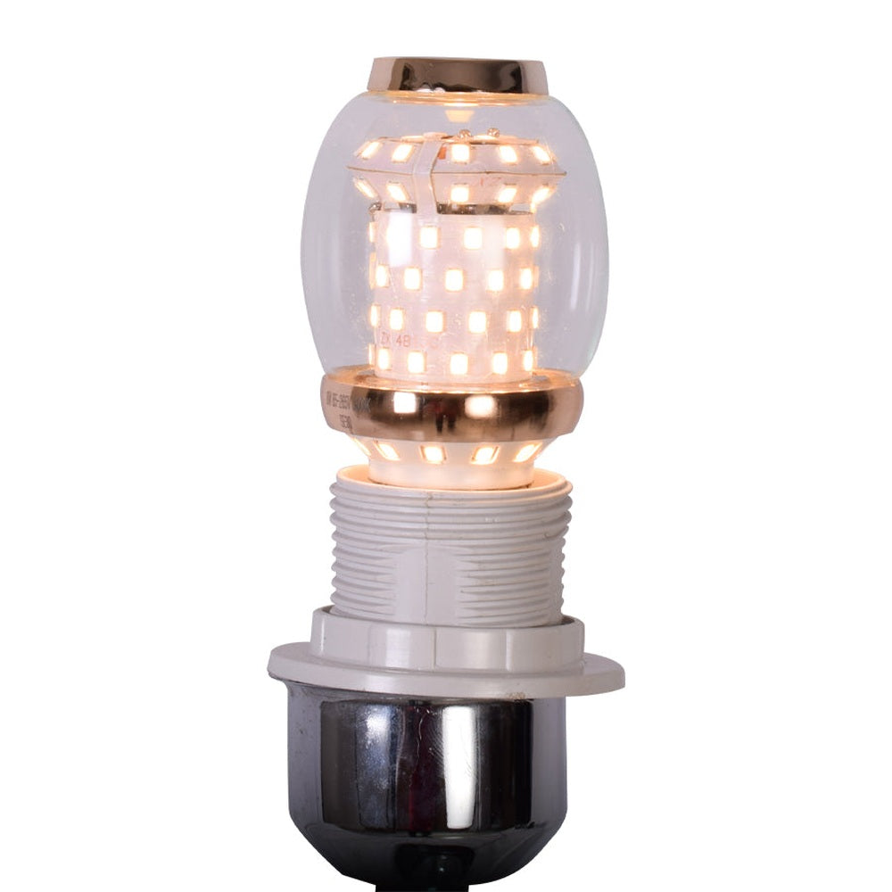 Round LED Bulb 8 Watt Warm White E14