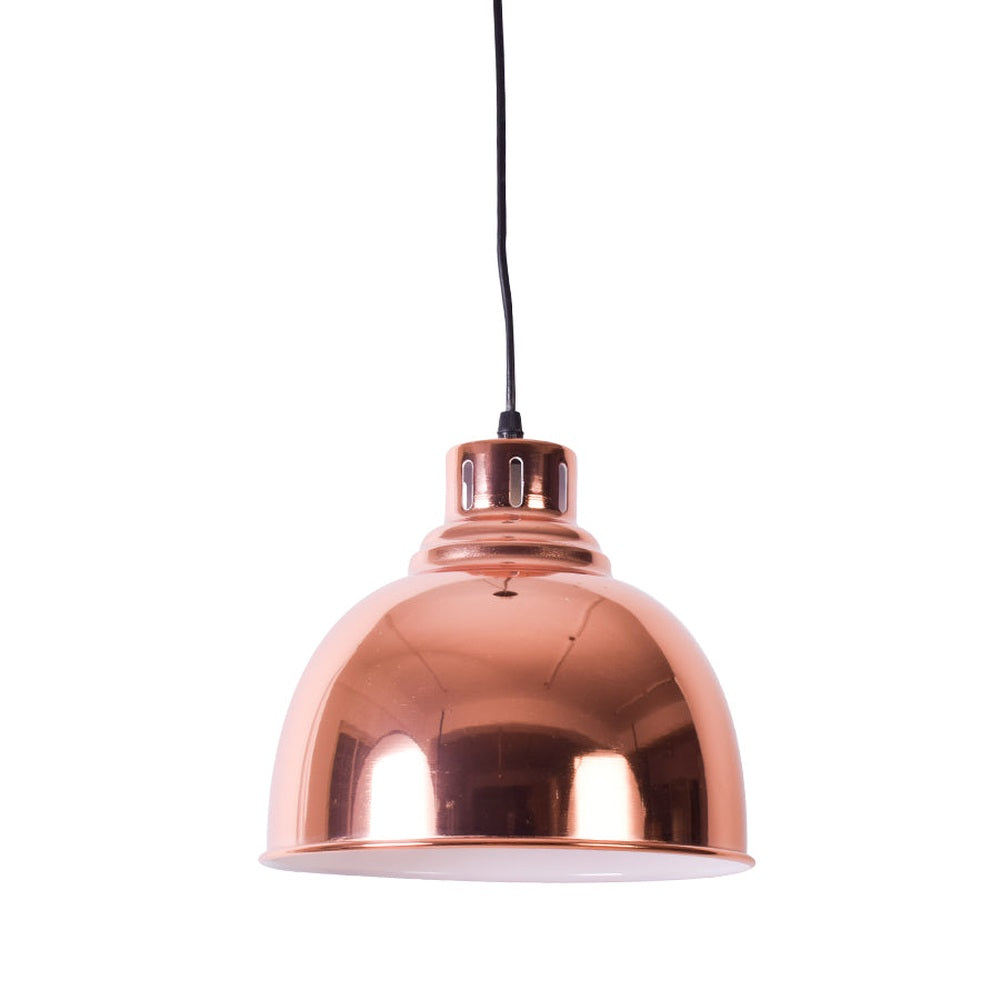 Asher Rose Gold Dome Pedant Light