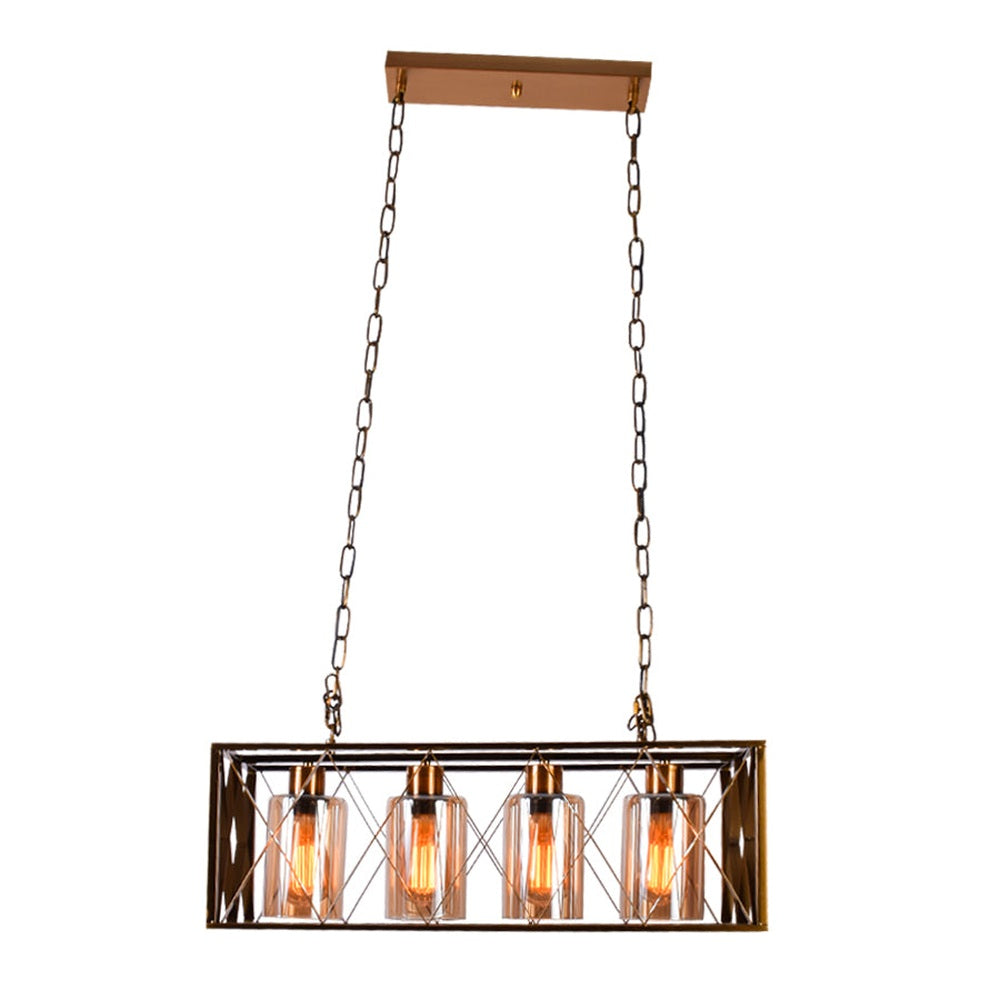 Diamond Cage Pendant Light