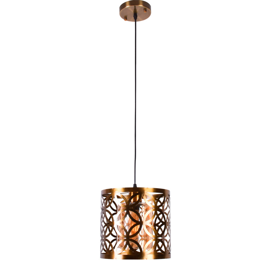 Circle Pattern Pendant Light