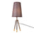 Brown Table Tripod Desk Lamp