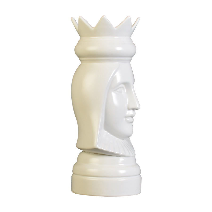 White Ceramic Vase-Starry Night