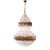 Double Height Crystal Chandelier, 800 mm