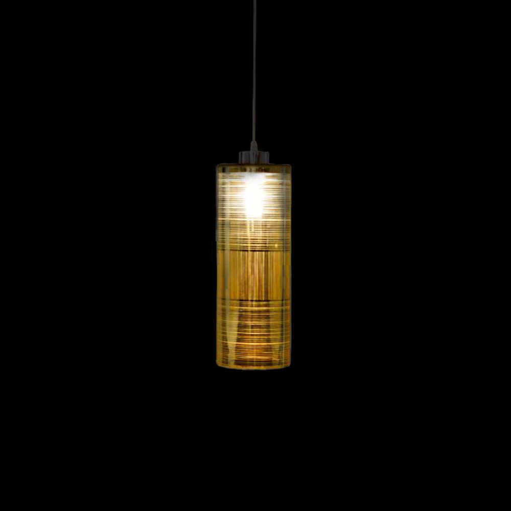 Cylindrical Drop Pendant Light