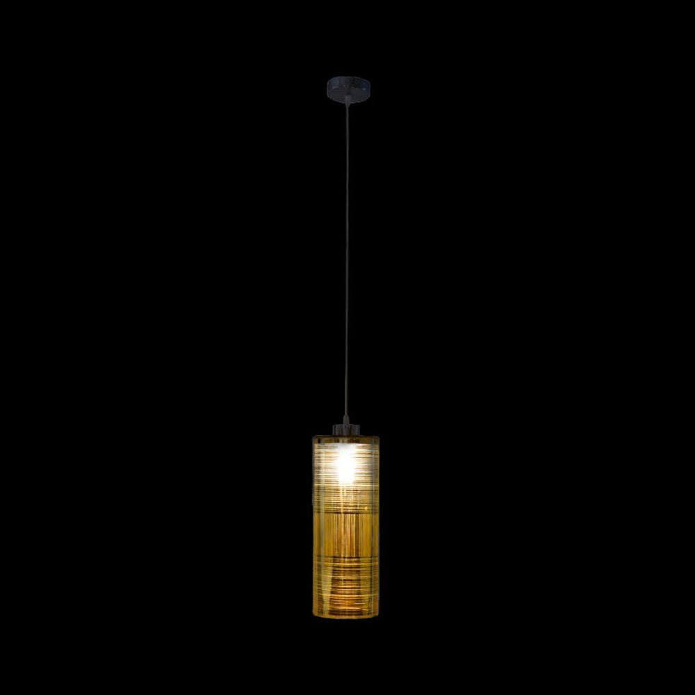 Cylindrical Drop Pendant Light