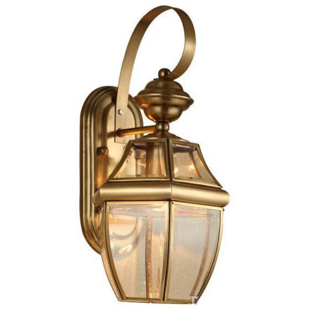 Copper Color Vintage Outdoor/Indoor Wall Light-Starry Night