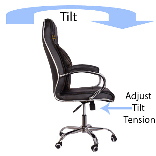 Black and 2025 white office chair