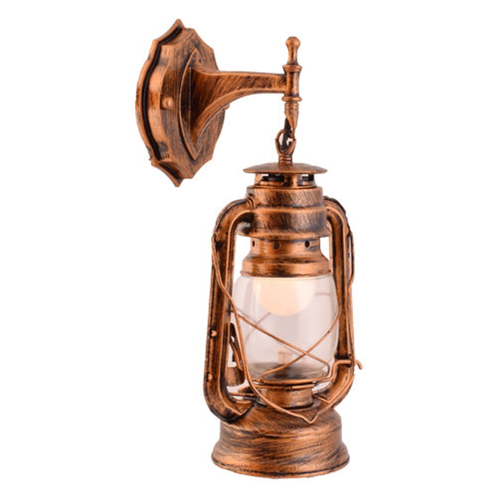 Rustic Lantern Wall Light-Starry Night