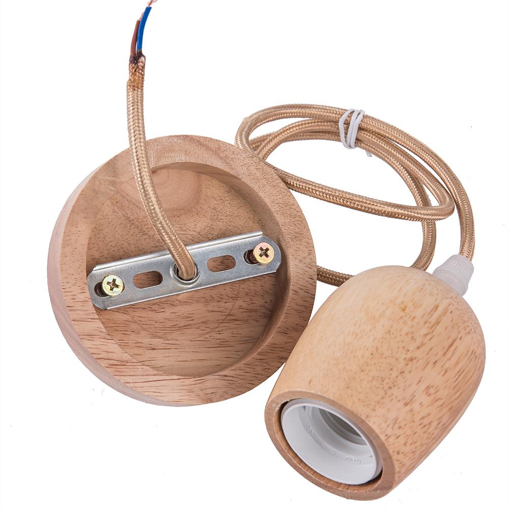 Wooden hanging lamp sale
